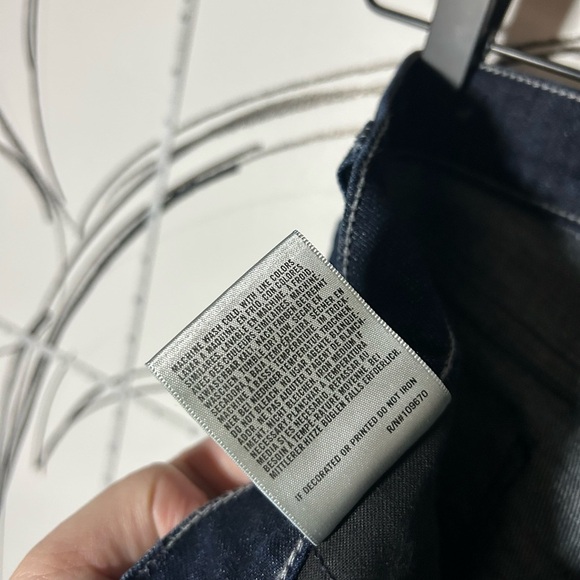 Citizens of Humanity High Rise Bootcut Amber Stretch Dark Blue Jeans Sz 28 - Picture 10 of 12